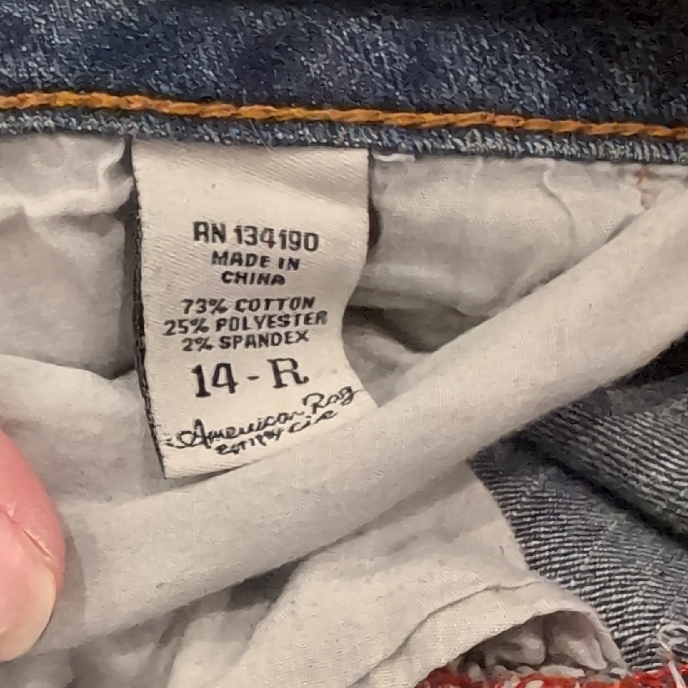 Women's American Rag Bootcut Jeans 14 R - Picture 6 of 6